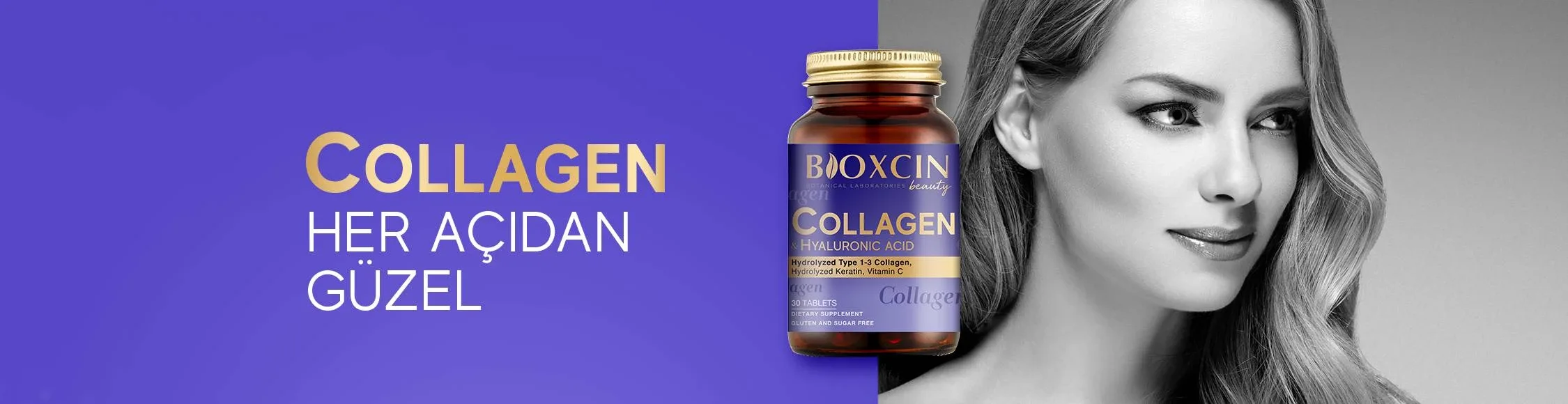 Collagen Tablet Takviye Edici Gıda